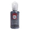 Metallic Glitter Glue, 20 Ml Bottle, Steel Grey