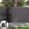 Privacy Screen Buttons with Zip Ties Fence Privacy Screen Fixing Kit Weatherproof Privacy Screen Installation Accessories for Balcony Railing
