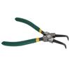 Circlip Pliers Bent Internal Pliers Tool Steel Spring Loaded Handle Snap Ring Pliers Hand Tool