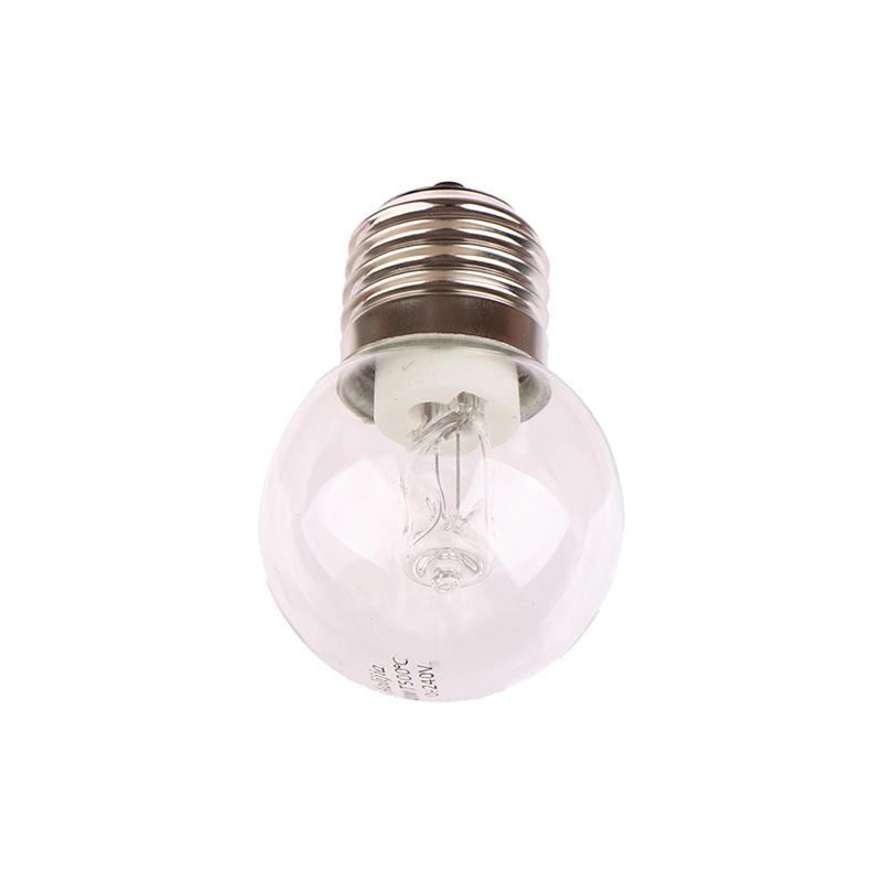 1Pc E27 40W Oven Lamp Light Microwave Oven Bulbs 220V High Temperature Resistant 500 Degree For Display Cabinet Light Bulb