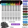 1 Set Bendable Colorful Metal Dart Sport Kit for Gym - Multiple Styles Dart Set
