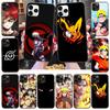 Case for Xiaomi Poco X6 X4 M5 M6 F5 F6 C65 C55 C50 C51 C40 Redmi Note 7 8 14C A3X 13C 12C 11 10A 9C Pro Black Sofe Cover WI57 Naruto Anime
