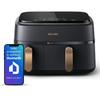 Deep Fryer PHILIPS Ovi Dual Basket AirFryer NA352/00
