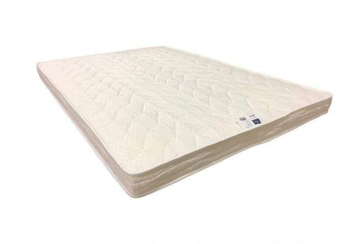 Firm Support Mattress with Memory Foam Contact Surface 80x190 Cm, Thickness 14 Cm - 5 Comfort Zones - High Resilience Polyurethane Latex Core