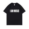 Playboi Carti I AM MUSIC 2025 Album Logo Graphic Print T-shirt Men Fashion Hip Hop Streetwear Unisex Opium Merch Short Sleeve