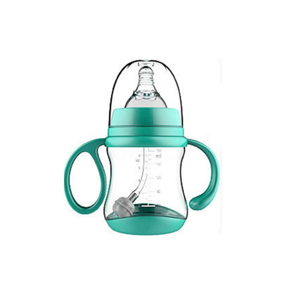 Feeder Wide-Caliber Baby Feeding Nipple Bottle Baby Bottle with Grip Nursing Care Milk Bottles