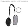 Electronic LED Whistle Key Finder Portable Anti Lost Alarm Keychain