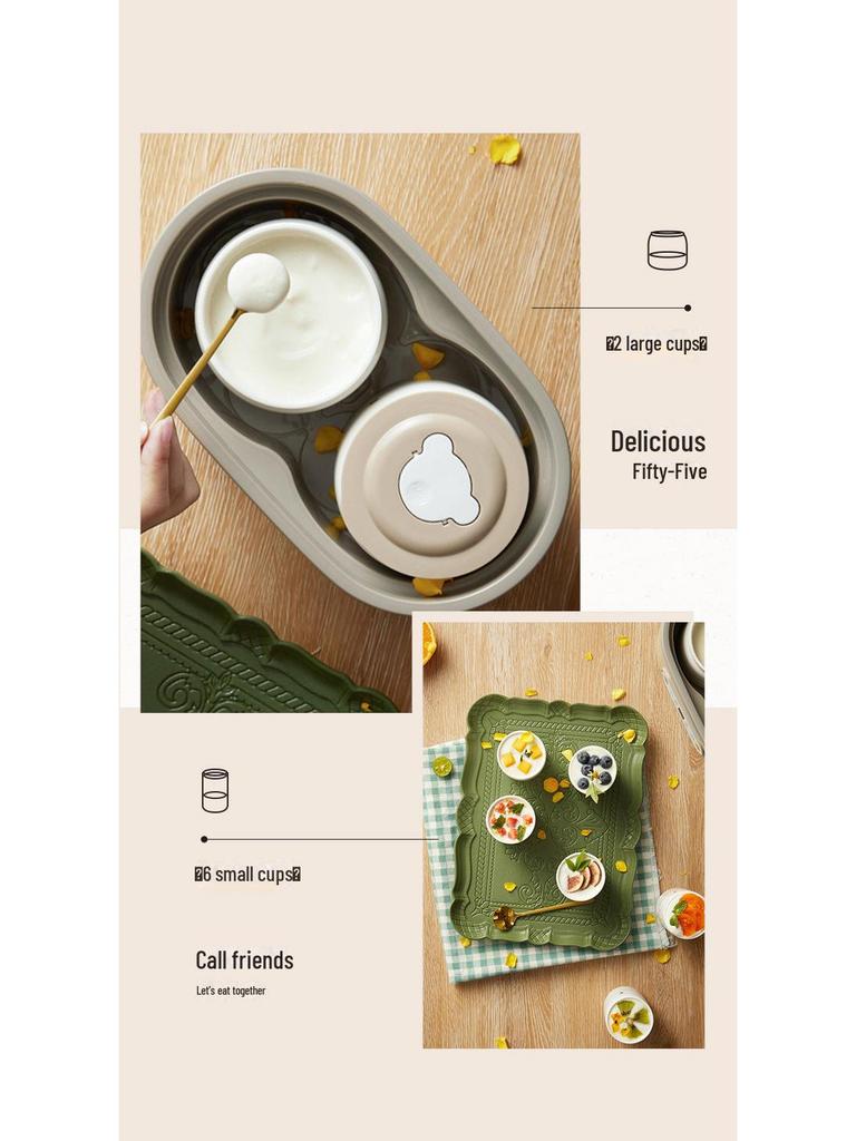 Bear SNJ-C10P2 Light Green Yogurt, Rice Wine & Fermentation Machine