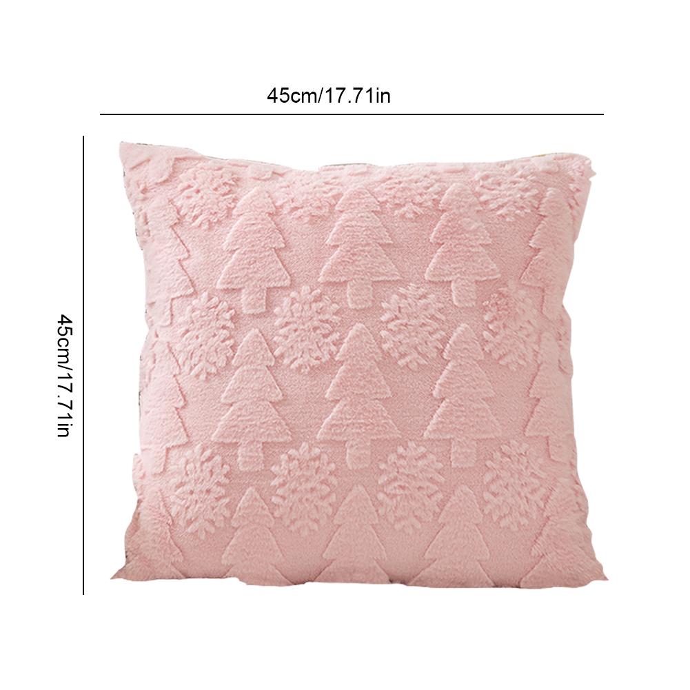 Halloween Decoration Pillow Cover Fall Pillow Covers Pumpkin Throw Pillow Cases Soft Plush Faux Fur Wool Xmas Couch Cushion Case