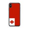 Coque Pour iPhone - PIXELFORMA - iPhone X - Drapeau Des Tonga - Silicone Souple - Design Léger