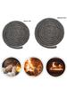 Black Gasket Cord 8mm X 300cm/12mm X 2m  For Chimneys&fireplaces Sealed Soft Wood Combustion Stove Door Seal