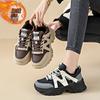 Premium Sense Velvet Dad Shoes Women's Explosion 2025 New Winter Thick Soft Sole Versatile Two Cotton Sports Shoes Non-slip