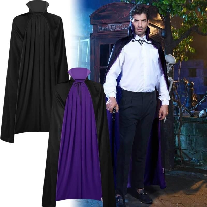 Хэллоуин Высокий Вампирский Воротник Плащ Косплей Костюм Ведьма Кос Вечеринка Выступление