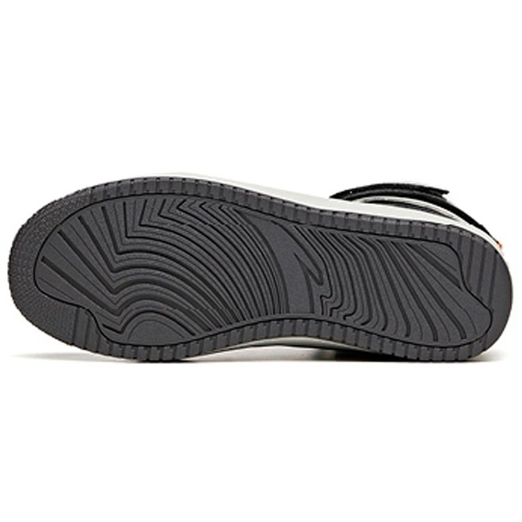 Anta High-Top Slip-Resistant Durable Skate Shoes Men Sneakers Gray 912048900-2