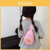 Printed Donut Capybara Shoulder Crossbody Chest Bags Children Gifts Cartoon