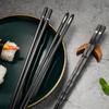 For Home Dinning Gift Hotel Restaurant Sushi Chopsticks Zinc Zinc Alloy Chopsticks Tableware Kitchen Tool