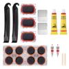 Bicycle Cold Repair Rubber Tire Prying Rod Quick Tire Repair Tool Set Glue-free Tire Repair Piece Tire Repair Tool Box