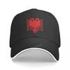 Albania Eagle Caps Albania Baseball Cap Cool Unisex Women Outdoor Adjustable Albania Flag Hats