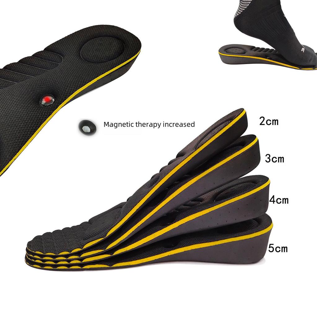 Magnetic Massage Comfort Insoles: Breathable, Sweat-Absorbing EVA Cushions for Height Increase