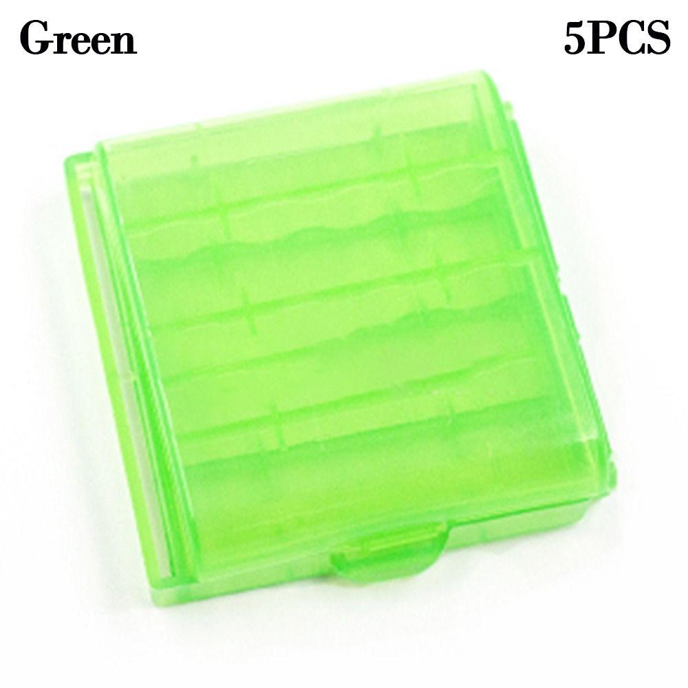 Rechargeable Battery Container Organizer Battery Box Battery Case Battery Holder Storage 4 AA AAA