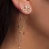 Shining Star Tassel Alloy Earrings - Popular European & American Jewelry for Women