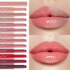 Jelly Lip Press Lipstick Pen Lip Gloss Hydrating Lip Gloss Mirror Fading Lip Lines Moisturizing Lipstick