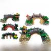 Retro Stone Bridge Ornament for Fish Tanks and Micro Landscapes