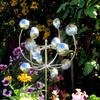 Wind Spinner Iron Art 3D Metal Windmill Kinetic Sculpture Garden Decoration Home Decor