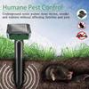 Outdoor Rainproof Solar Ultrasonic Vibration Pest Repeller Snake Repeller for Lawn Garden Courtyard Farm