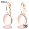 Lindon Earrings for Women Elliptical Color Jewelry Dating Gift