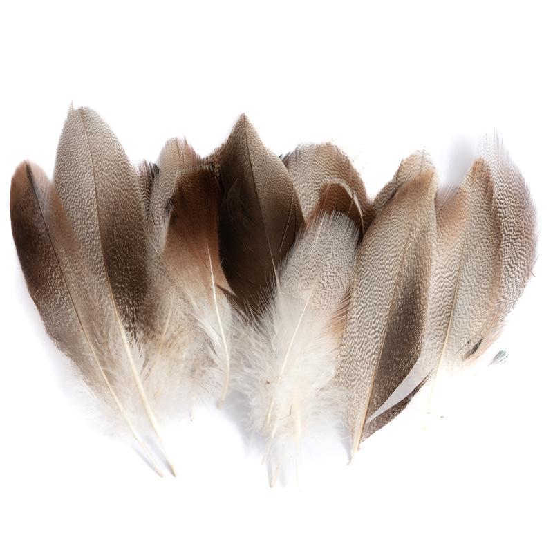 80 Natural Pheasant Feather Decorative Diy Jewelry Hair Accessories Material Cat Stick Toy Accessories