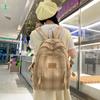Plaid Schoolbag Student Campus Backpack Women's Travel Backpack