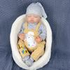 50CM Washable Lifelike Soft Hand-painted Simulation Baby Reborn Doll Children Accompany Play Doll