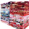 Japanese Style Floral Cotton Fabric Set: 5 Color Patchwork for DIY Handmade Projects