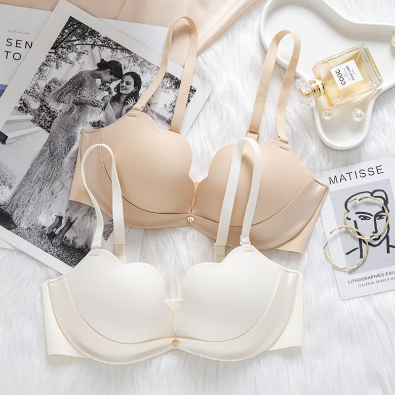 Новое сексуальное нижнее белье без маркировки, толстая секция без бюстгальтера со стальным кольцом