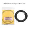 200pcs O Ring Waterproof Rubber Seal Watch Back Cover Seal Gaskets Repairing Tool(0.7mm )