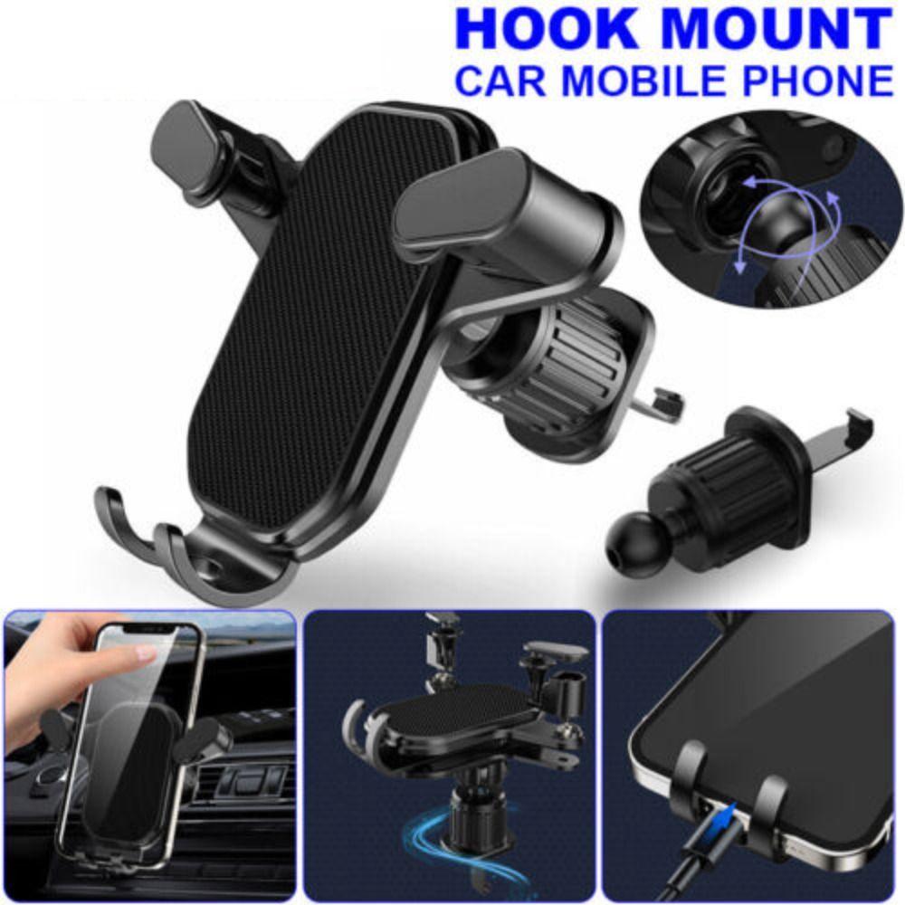 Stand Bracket GPS Gravity Auto Phone Holder Air Vent Mount Car Phone Holder Clip