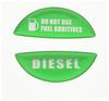 HASEPRO Magical Carbon HOFED-1GR [Hologram Fuel Cap Emblem] (Green) Toyota/Lexus/Subaru/Daihatsu (For Diesel)
