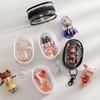 Transparent Storage Box Pouch Mystery Box Keychain Bag Storage Case Thicken Wallet Cute Doll Bag Organization