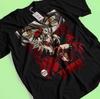 Demon Slayer Shirt Doma Upper Moon 2 Tshirt Zenitsu T-Shirt Akaza Muzan Tanjiro