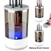 Electric Makeup Brush Cleaner USB Powered 7000RPM Multifunction Automatic Cosmetic Brush Cleaning Machine Dryer Brush Washing Tool Container
