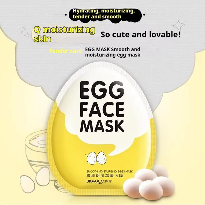 Egg Mask Yeast Egg Shell Snail Mask Hydrating Moisturizing