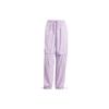 X Stella McCartney Truecasuals Solid Track Pants Women Pants Pink Purple II3227