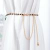 Waist Chain Women's Spring And Summer Dress Decoration Pearl Thin Hook And Chain Waist Metal Fa S2W6