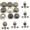 10Sets Leather Craft Press Studs Fasteners Copper Snap Buttons Garment DIY Sewing Accessories