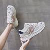 2025 Women's Platform Sneakers Mesh Breathable Lace-up Casual Shoes Comfortable Non-slip Running Shoes Designer Women's Shoes