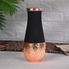 Copper Utensils Elegant Stylish Bedroom Serving Bottle For Drinkware and Storage Purpose (Tulip Copper Jar 1 Litre)