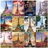 Full 5D Diy Diamond Painting Scenic Tower Mosaic Embroidery Cross Stitch Home Decor Handmade Gift