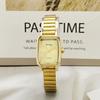 Fashion Women's Watches  Luxury Square Gold Alloy Ladies Quartz Wristwatches Simple Elegant Watches Women Clock Reloj Mujer