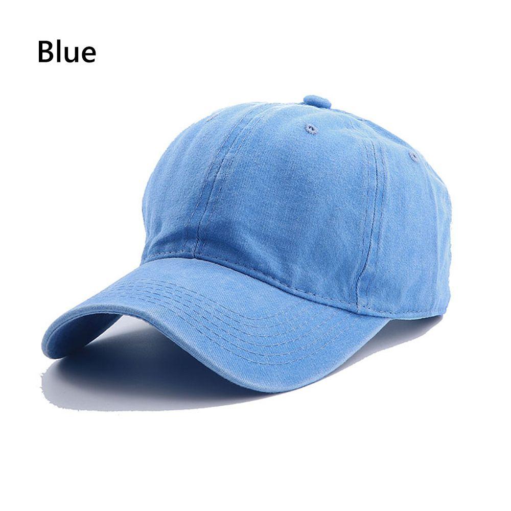 Classic Washed Cotton Adjustable Golf Hat Dad Hat Baseball Caps Snapback Hats
